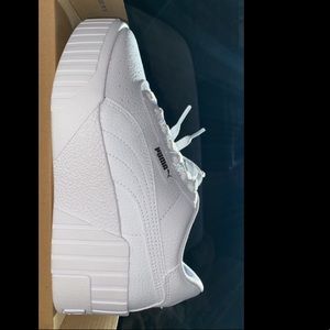 Womens puma cali wedge sneakers size 5.5
